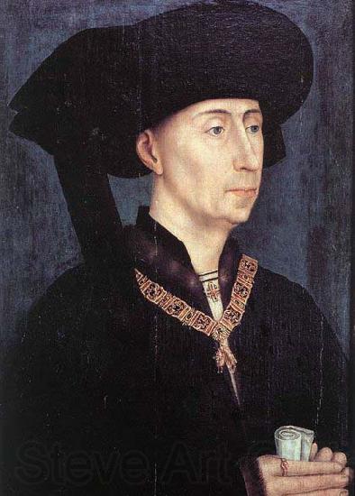 WEYDEN, Rogier van der Portrait of Philip the Good after